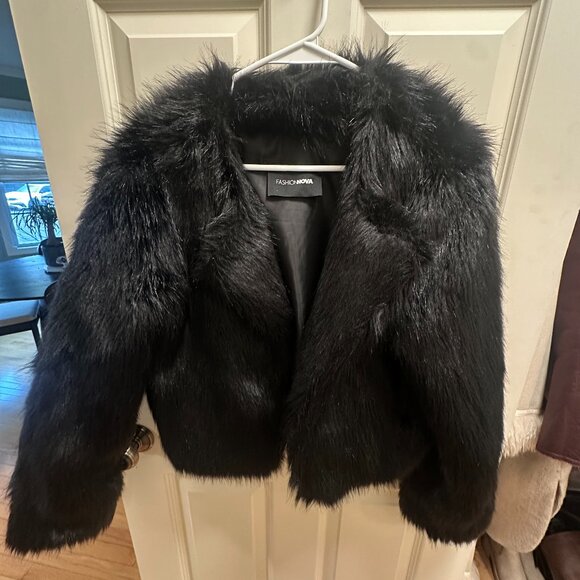 Faux Fur Jacket - Picture 1 of 2
